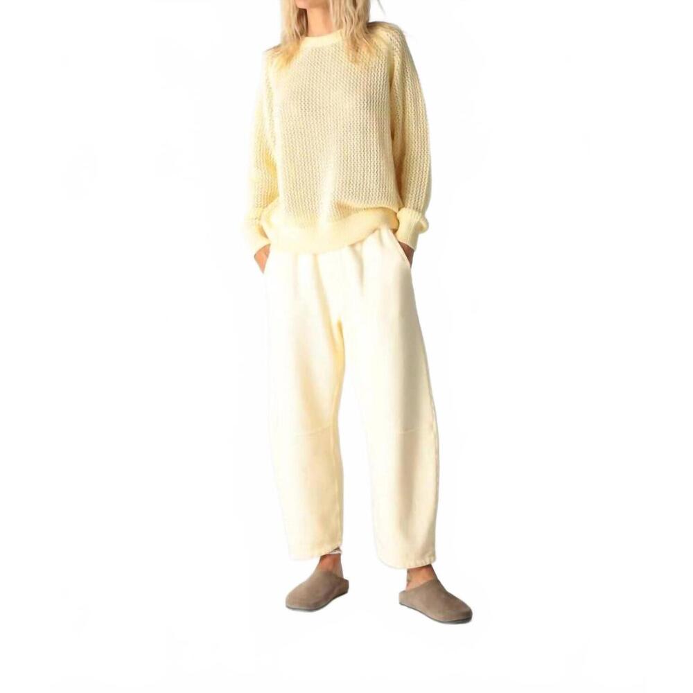 NEW ELECTRIC & ROSE chloe sweater in butter